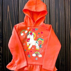 Cute pink hoodie with unicorn 🦄